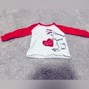 Dino Valentines shirt